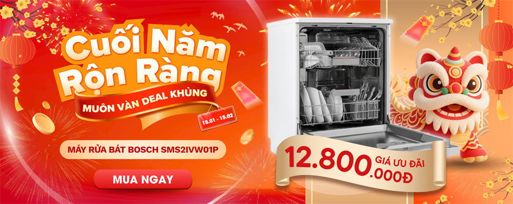 TOP Máy Rửa Bát Bán Chạy Nhất Giảm Giá Lớn Dịp Cuối Năm