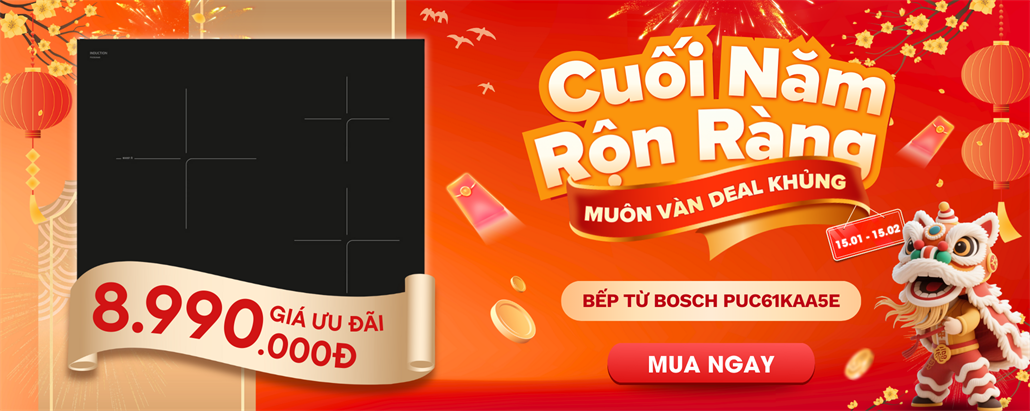 BẾP TỪ GIẢM SỐC! TOP Bếp Bán Chạy Nhất – Cơ Hội Vàng Nâng Cấp Bếp Xịn