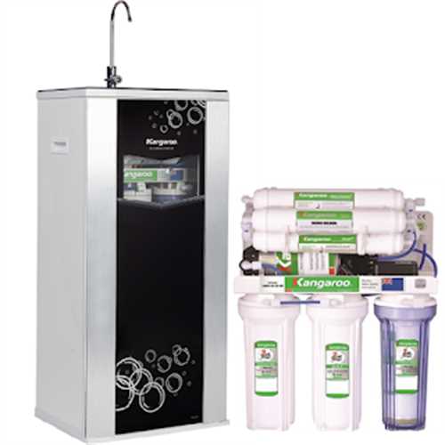 Máy lọc nước Kangaroo Hydrogen KG100HQ vỏ VTU đen Máy lọc nước Kangaroo Hydrogen KG100HQ vỏ VTU đen