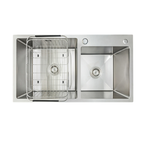 Overmount sink KN8245DOSiphon, giá úp bát inox Overmount sink KN8245DOSiphon, giá úp bát inox