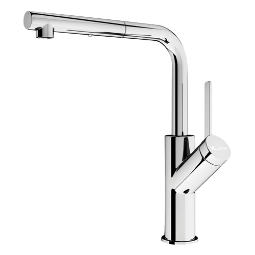 Vòi rửa bát rút dây Artan Chrome Vòi rửa bát rút dây Artan Chrome
